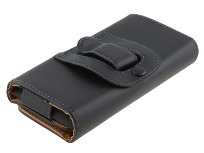 Smooth Synthetic Leather Belt Pouch - Naked Mobile Only