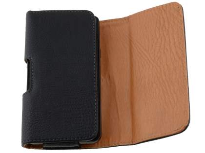 Textured Synthetic Leather Belt Pouch for HTC Desire 310