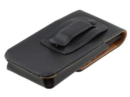 Smooth Synthetic Leather Vertical Belt Pouch for HTC Desire 300