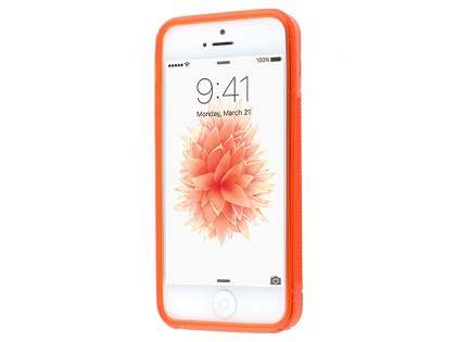 Wave Case for iPhone SE(1st Gen)/5s/5 - Frosted Orange/Orange