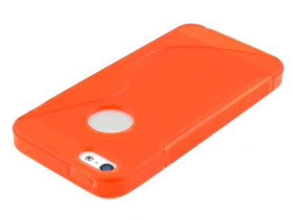 Wave Case for iPhone SE(1st Gen)/5s/5 - Frosted Orange/Orange