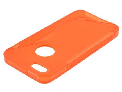 Wave Case for iPhone SE(1st Gen)/5s/5 - Frosted Orange/Orange