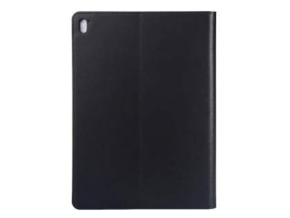 Premium Genuine Leather Slim Portfolio Case with Stand for iPad Pro 9.7 - Classic Black Premium Genuine Leather Slim Portfolio Case with Stand for iPad Pro 9.7 - Classic Black