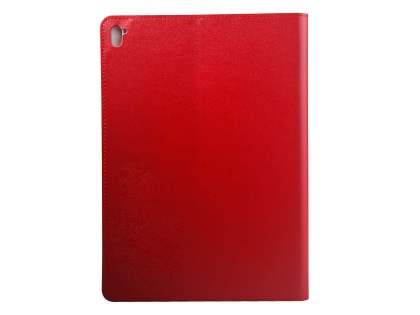 Premium Genuine Leather Slim Portfolio Case with Stand for iPad Pro 9.7 - Red Premium Genuine Leather Slim Portfolio Case with Stand for iPad Pro 9.7 - Red