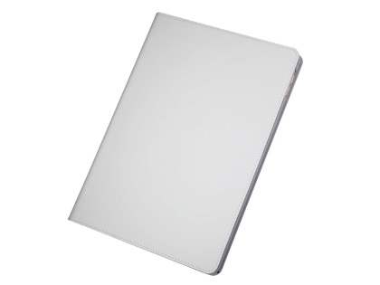 Premium Genuine Leather Slim Portfolio Case with Stand for iPad Pro 9.7 - Pearl White