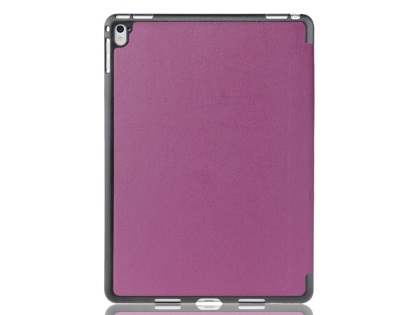 Premium Slim Synthetic Leather Flip Case with Stand for iPad Pro 9.7 - Purple