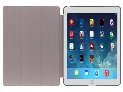 Premium Slim Synthetic Leather Flip Case with Stand for iPad Pro 9.7 - Purple