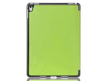Premium Slim Synthetic Leather Flip Case with Stand for iPad Pro 9.7 - Green