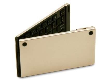 Foldable Bluetooth Mini Keyboard - Gold Foldable Bluetooth Mini Keyboard - Gold