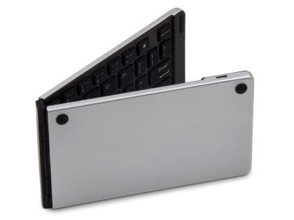 Foldable Bluetooth Mini Keyboard - Silver Foldable Bluetooth Mini Keyboard - Silver
