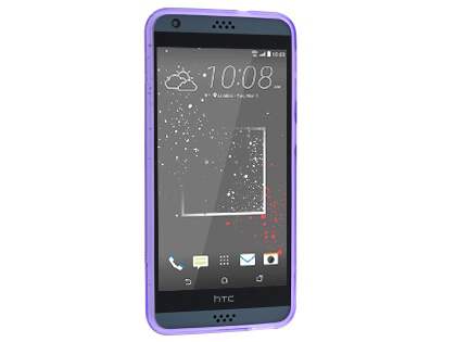 Wave Case for HTC Desire 530 / 630 - Frosted Purple/Purple