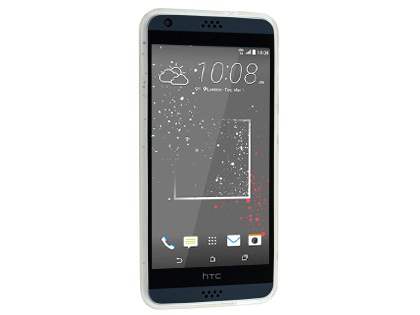 Wave Case for HTC Desire 530 / 630 - Frosted Clear/Clear