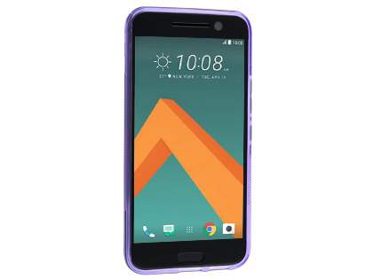 Wave Case for HTC 10 - Frosted Purple/Purple