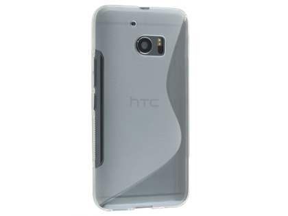 Wave Case for HTC 10 - Frosted Clear/Clear Soft Cover