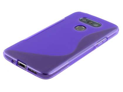 Wave Case for LG G5 - Frosted Purple/Purple