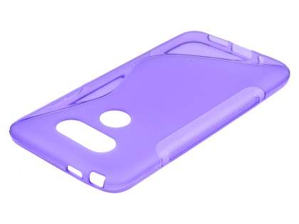 Wave Case for LG G5 - Frosted Purple/Purple
