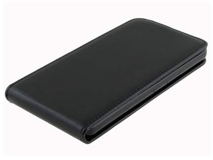 Synthetic Leather Flip Case for HTC One X9 - Classic Black