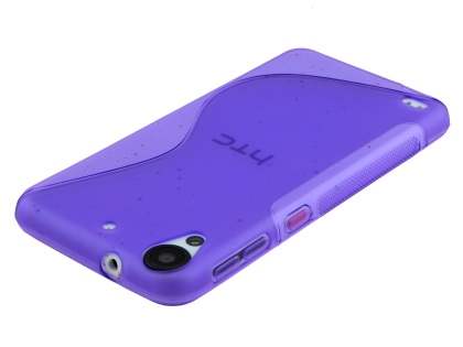 Wave Case for HTC Desire 530 / 630 - Frosted Purple/Purple