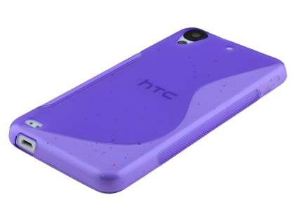 Wave Case for HTC Desire 530 / 630 - Frosted Purple/Purple