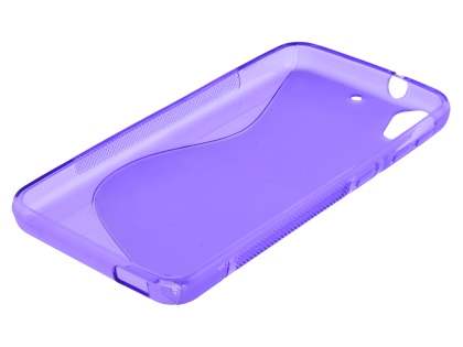 Wave Case for HTC Desire 530 / 630 - Frosted Purple/Purple