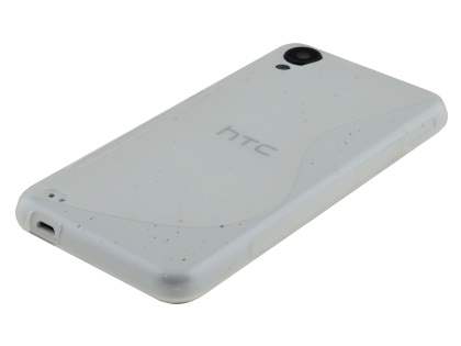 Wave Case for HTC Desire 530 / 630 - Frosted Clear/Clear