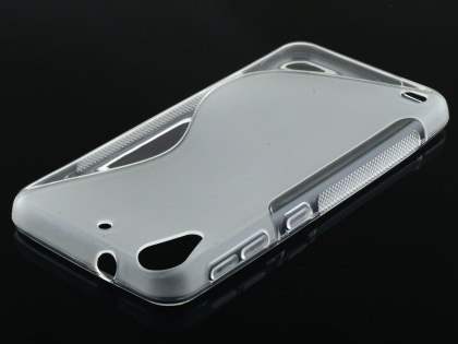 Wave Case for HTC Desire 530 / 630 - Frosted Clear/Clear