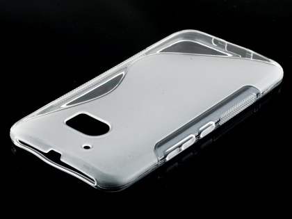 Wave Case for HTC 10 - Frosted Clear/Clear
