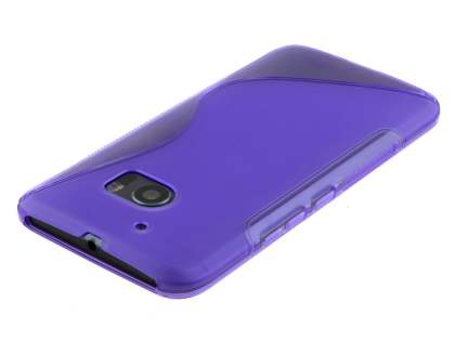 Wave Case for HTC 10 - Frosted Purple/Purple