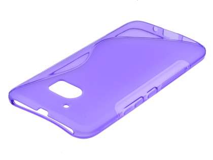 Wave Case for HTC 10 - Frosted Purple/Purple