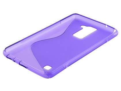 Wave Case for LG Stylus DAB+ - Frosted Purple/Purple