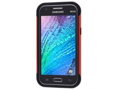 Impact Case for Samsung Galaxy J1 (2015) - Red/Black