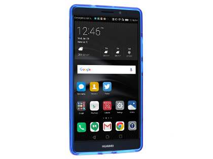 Huawei Mate 8 Wave Case - Frosted Blue/Blue