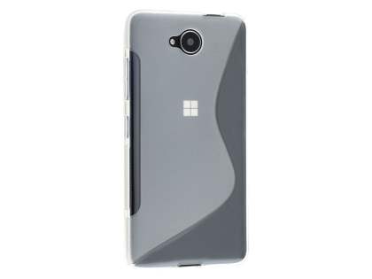 Wave Case for Microsoft Lumia 650 - Frosted Clear/Clear Soft Cover