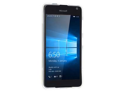 Wave Case for Microsoft Lumia 650 - Frosted Clear/Clear