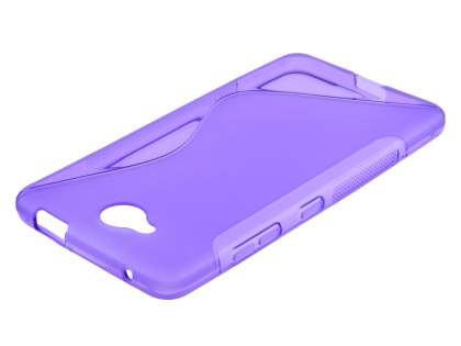 Wave Case for Microsoft Lumia 650 - Frosted Purple/Purple