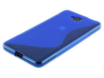 Wave Case for Microsoft Lumia 650 - Frosted Blue/Blue