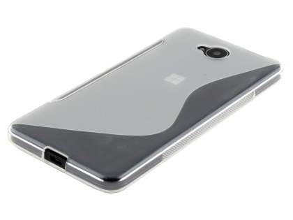 Wave Case for Microsoft Lumia 650 - Frosted Clear/Clear