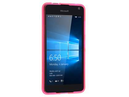 Wave Case for Microsoft Lumia 650 - Frosted Pink/Pink