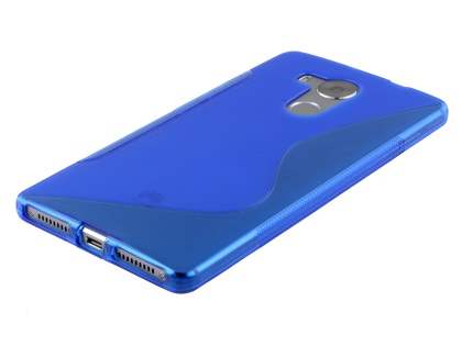 Huawei Mate 8 Wave Case - Frosted Blue/Blue
