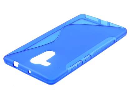 Huawei Mate 8 Wave Case - Frosted Blue/Blue