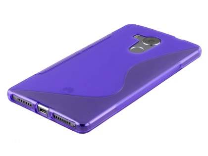 Huawei Mate 8 Wave Case - Frosted Purple/Purple
