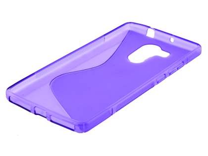 Huawei Mate 8 Wave Case - Frosted Purple/Purple