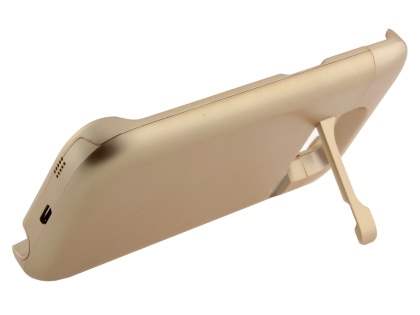 4800mAh Power Case Battery with Stand for Samsung Galaxy S6 Edge - Gold