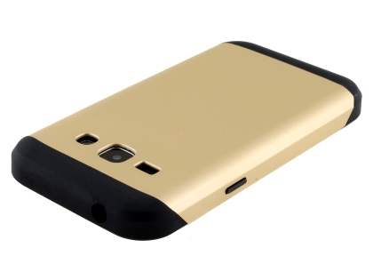 Impact Case for Samsung Galaxy J1 Ace - Gold/Black