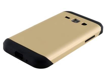 Impact Case for Samsung Galaxy J1 Ace - Gold/Black
