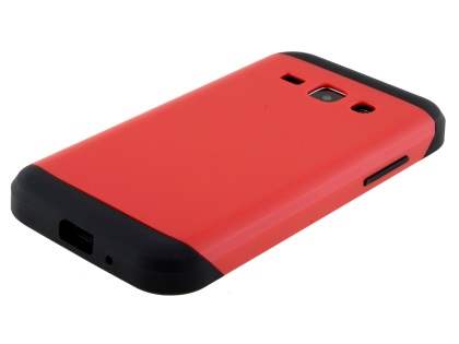 Impact Case for Samsung Galaxy J1 Ace - Red/Black