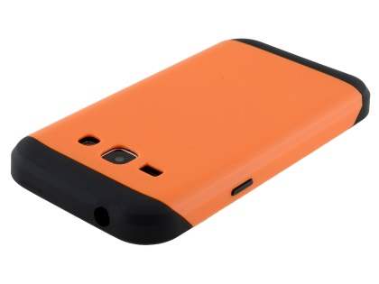 Impact Case for Samsung Galaxy J1 Ace - Orange/Black