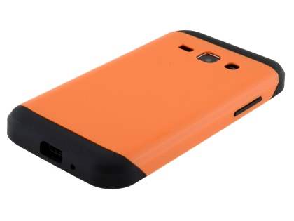 Impact Case for Samsung Galaxy J1 Ace - Orange/Black