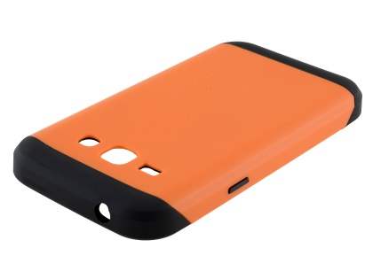 Impact Case for Samsung Galaxy J1 Ace - Orange/Black
