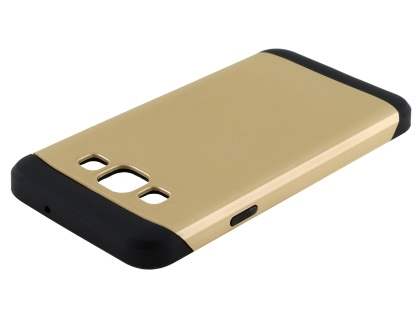 Impact Case for Samsung Galaxy A3  - Gold/Black
